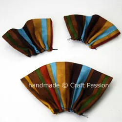 Fin Tail Set 2 Sewing Puffer Fish From Microfiber Chenille Mitten