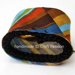 Sewing Puffer Fish From Microfiber Chenille Mitten