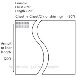 Shirred-Sundress-pattern Shirred Sundress pattern Tutorial