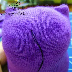 How to Sew Sock Kitty
