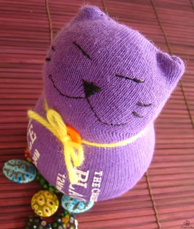 How to Sew Sock Kitty