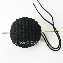 How To Crochet Bead Necklace