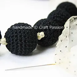 How To Crochet Bead Necklace