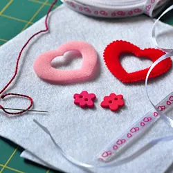 Sewing Wedding Ring Pillow Tutorial