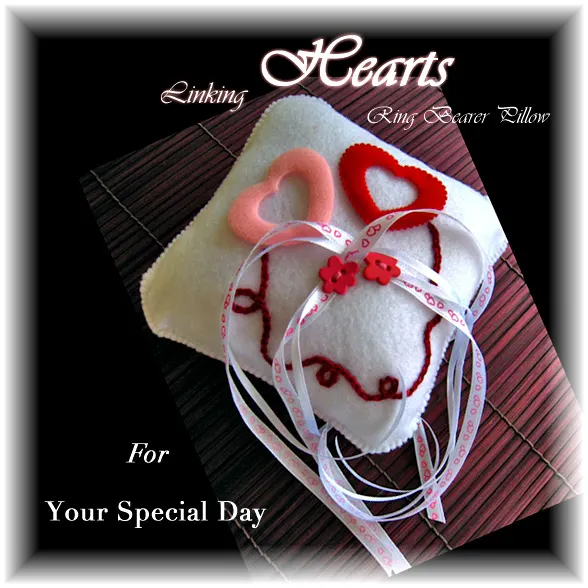 Hand Sewing Wedding Ring Bearer Pillow Tutorial
