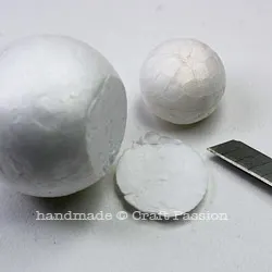 how to make snowman ornament