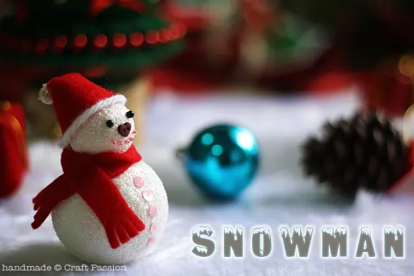 diy snowman ornament