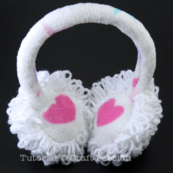 heart sheep earmuffs