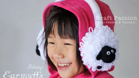 crochet earmuff pattern