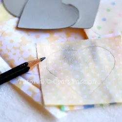 Sew a heart