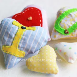 Sew hearts