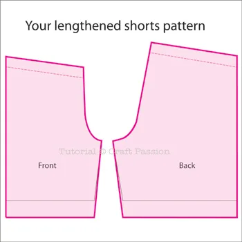 Lengthen shorts