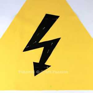 Placement High Voltage Sign Pillow