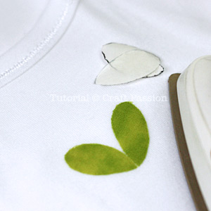 Onesie Applique Iron Fuse