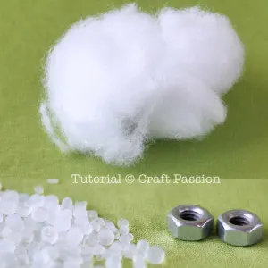 amigurumi stuffing and weight