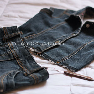 Refashion Drop Waist Denim Dress