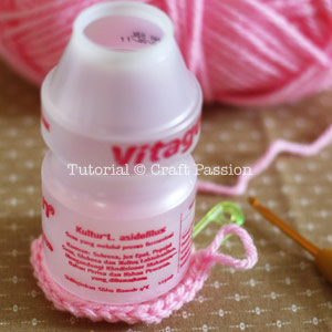 crochet bottle cover