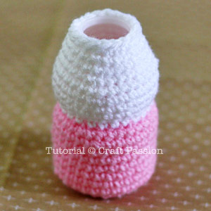 crochet bottle cover