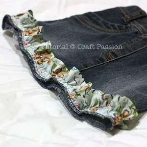 ruffled hem