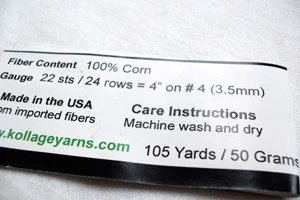 substitute yarns in amigurumi