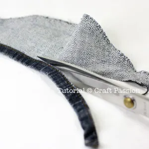 recycle jeans hem