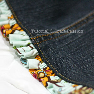 refashioned ruffles vest