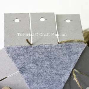 weave basket with jute twine