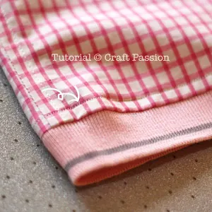 top stitch hem