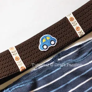 embellished elastic band