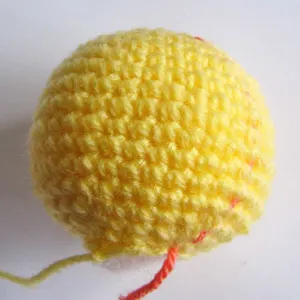 chick head amigurumi