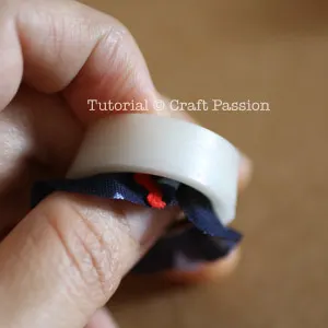 how to cover a button with fabric
