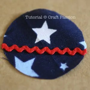 ric rac button