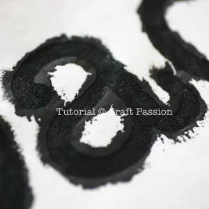 stenciling letter