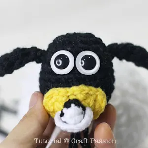 Amigurumi Timmy face
