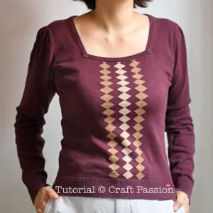 Sew a rompers from this sweater