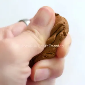 kneading polymer clay