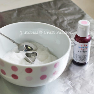 sweet heart sugar cube