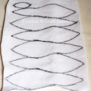 trace pattern on batting