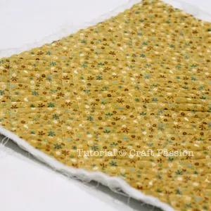 quilted piece