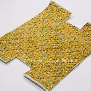 cut into correct shape and size