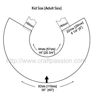 knit little shrug dimension