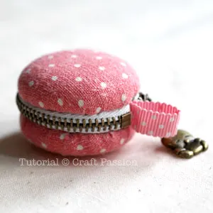 macaron coin purse