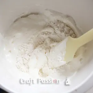 fold in cake flour