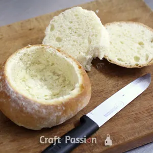 make bread bowl