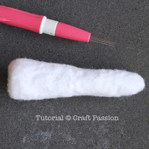 felt carrot core