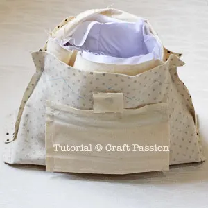 how to sew a bag lining