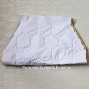 how to sew a bag lining