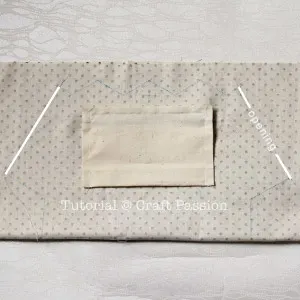 how to sew a bag lining