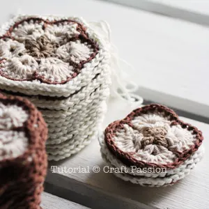 crochet african flower square