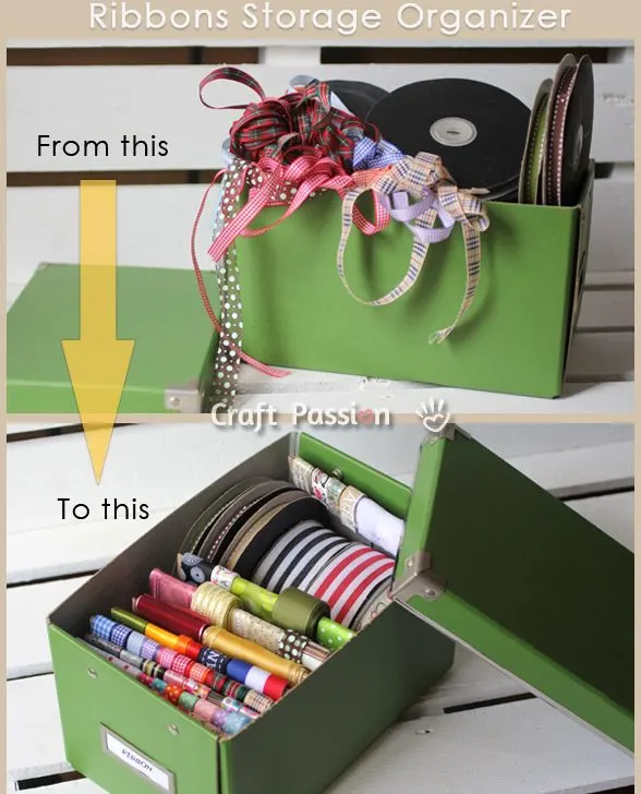 ribbons organizer